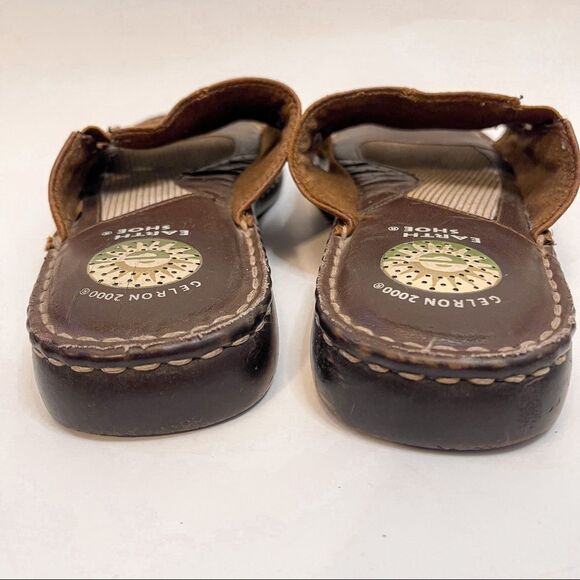 Vintage 90s Earth Shoe Slip On Sandals Size 6 - Picture 3 of 8